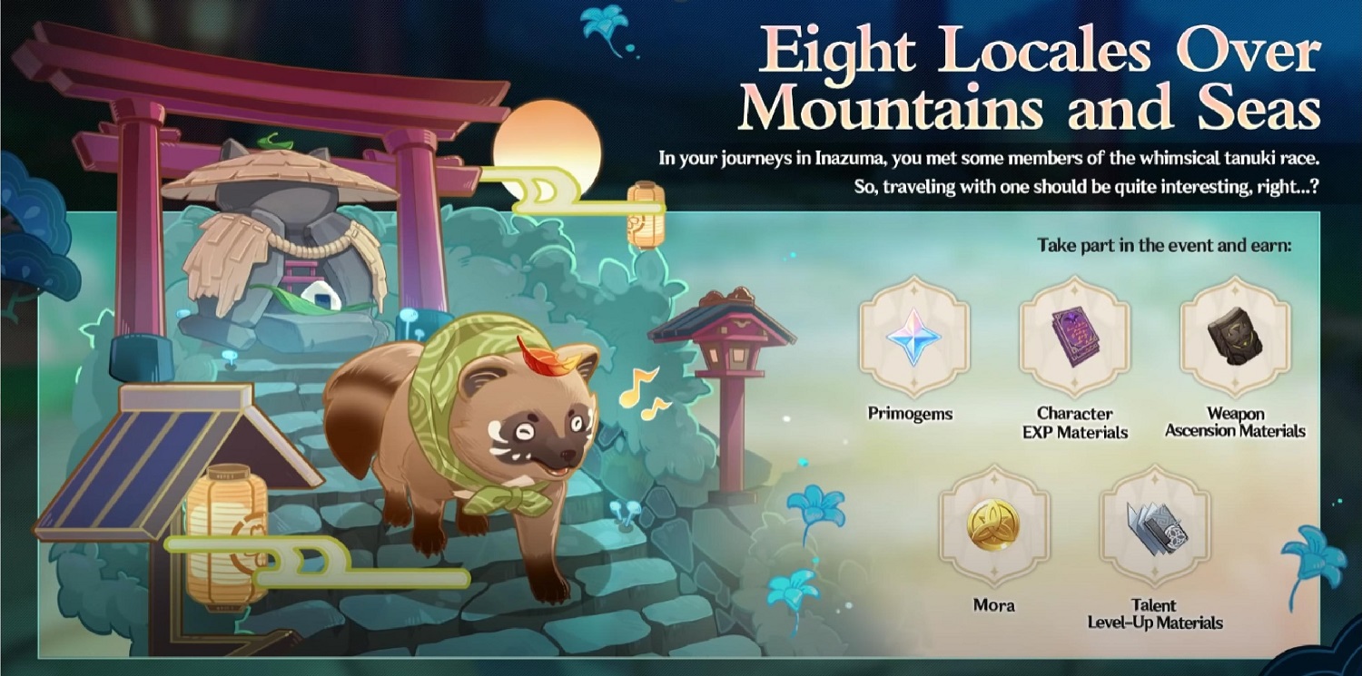 Panduan Lengkap Event 'Eight Locales Over Mountains And Seas' di