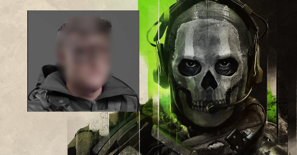 Wajah Asli Simon 'Ghost' Riley di Call of Duty Modern Warfare II